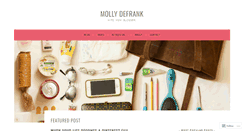 Desktop Screenshot of mollydefrank.com